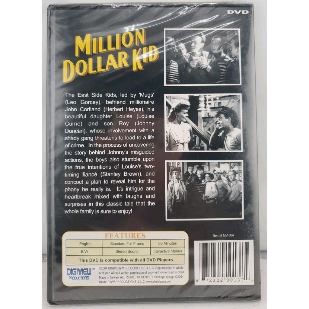 The Million Dollar Kid (DVD, 2006) *Brand New*