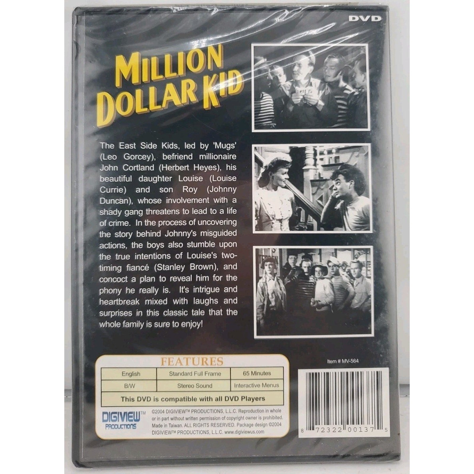 The Million Dollar Kid (DVD, 2006) *Brand New*