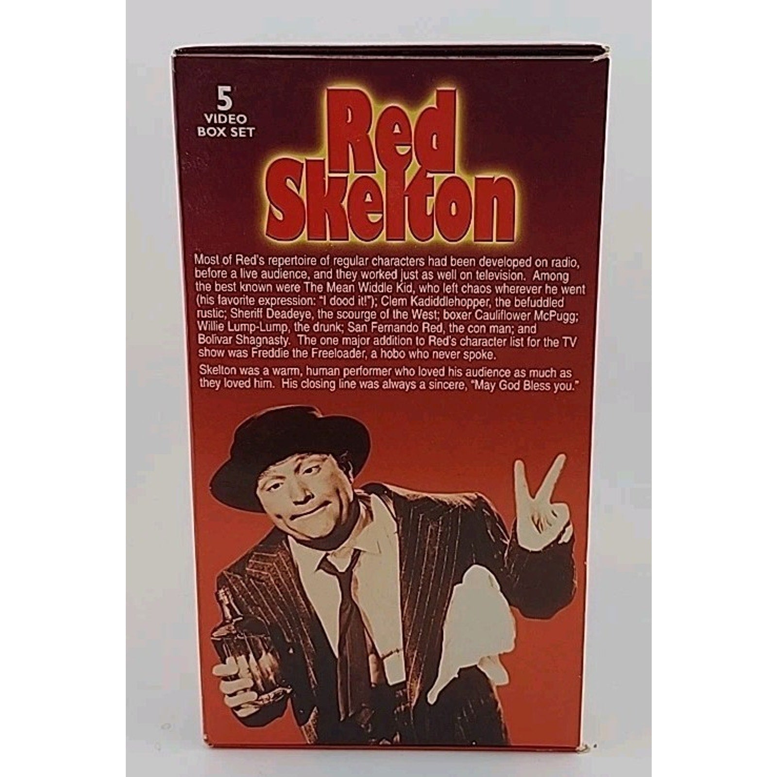 Red Skelton 5-Pack (VHS, 2000, 5-Tape Set)