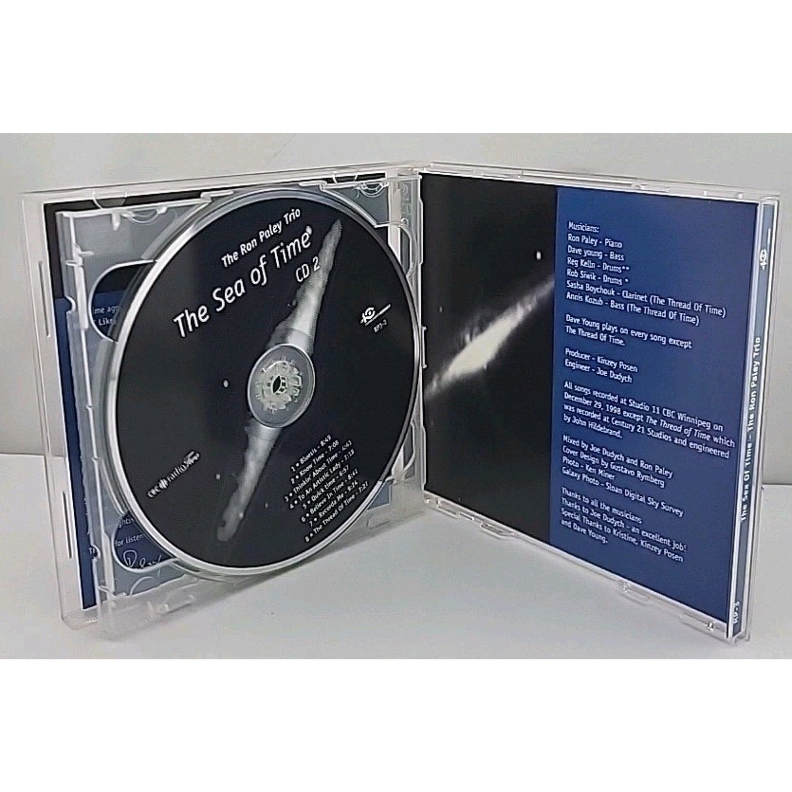The Sea Of Time By The Ron Paley Trio 2 CD Set