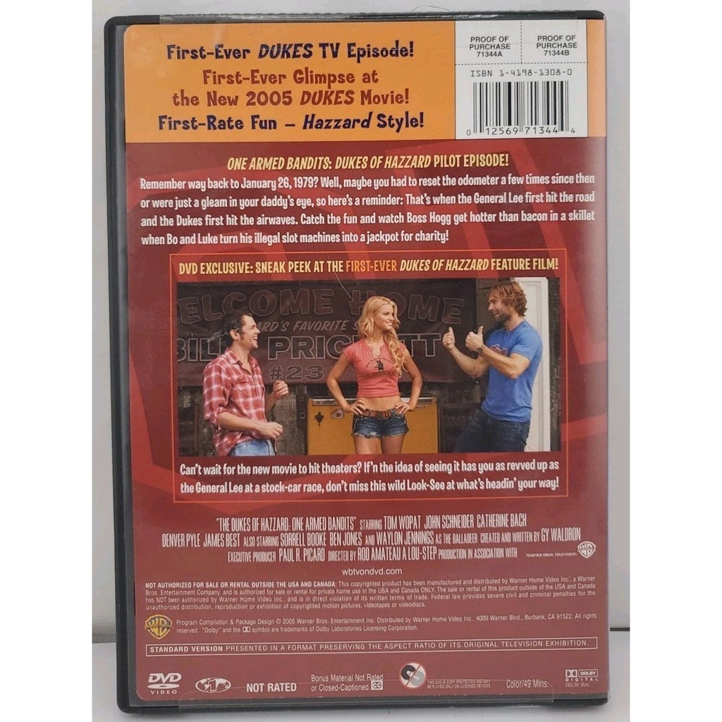 The Dukes of Hazzard: Pilot TV Episode - DVD