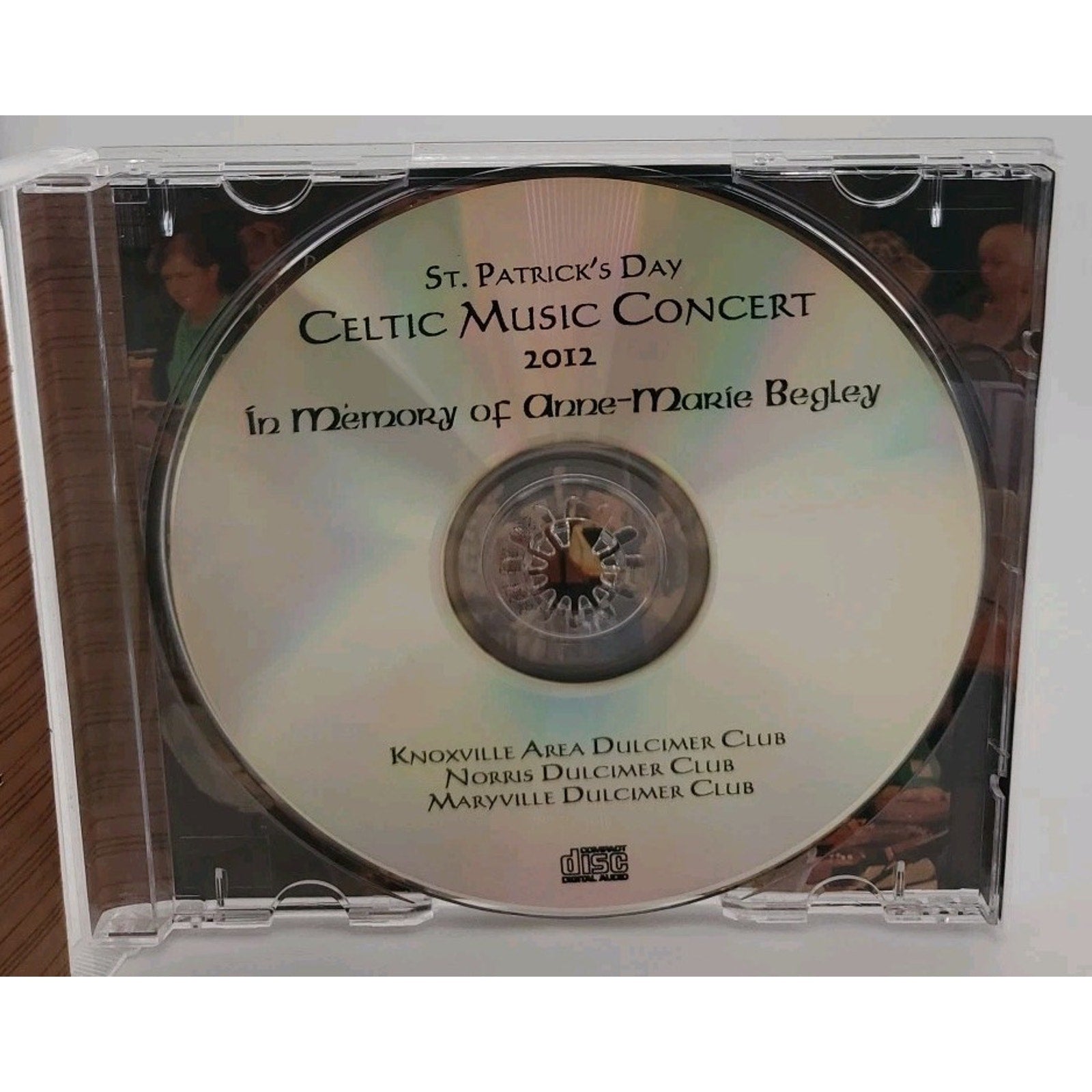 St. Patrick's Day Celtic Music Concert 2012 - Memory Of Anne-marie Begley Cd