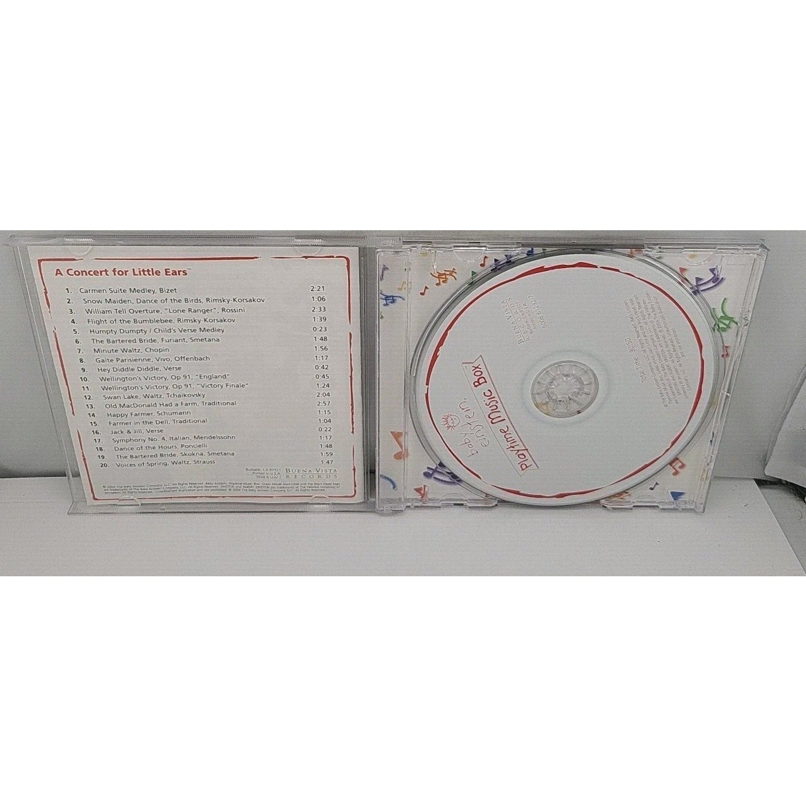 Baby Playtime Music by Baby Einstein (CD, 2004)