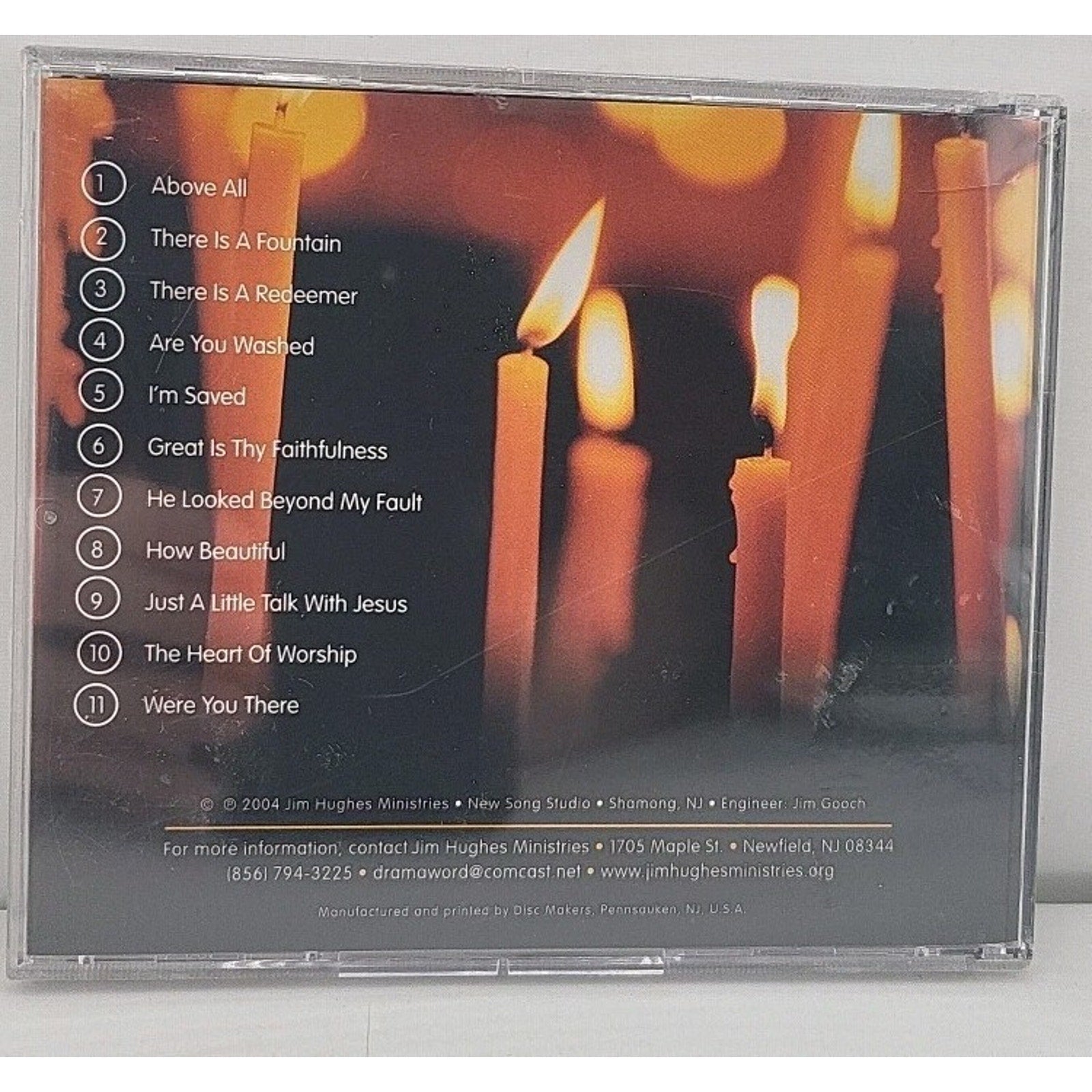 Jim Hughes - Inspiration Christian Music CD *Brand New*