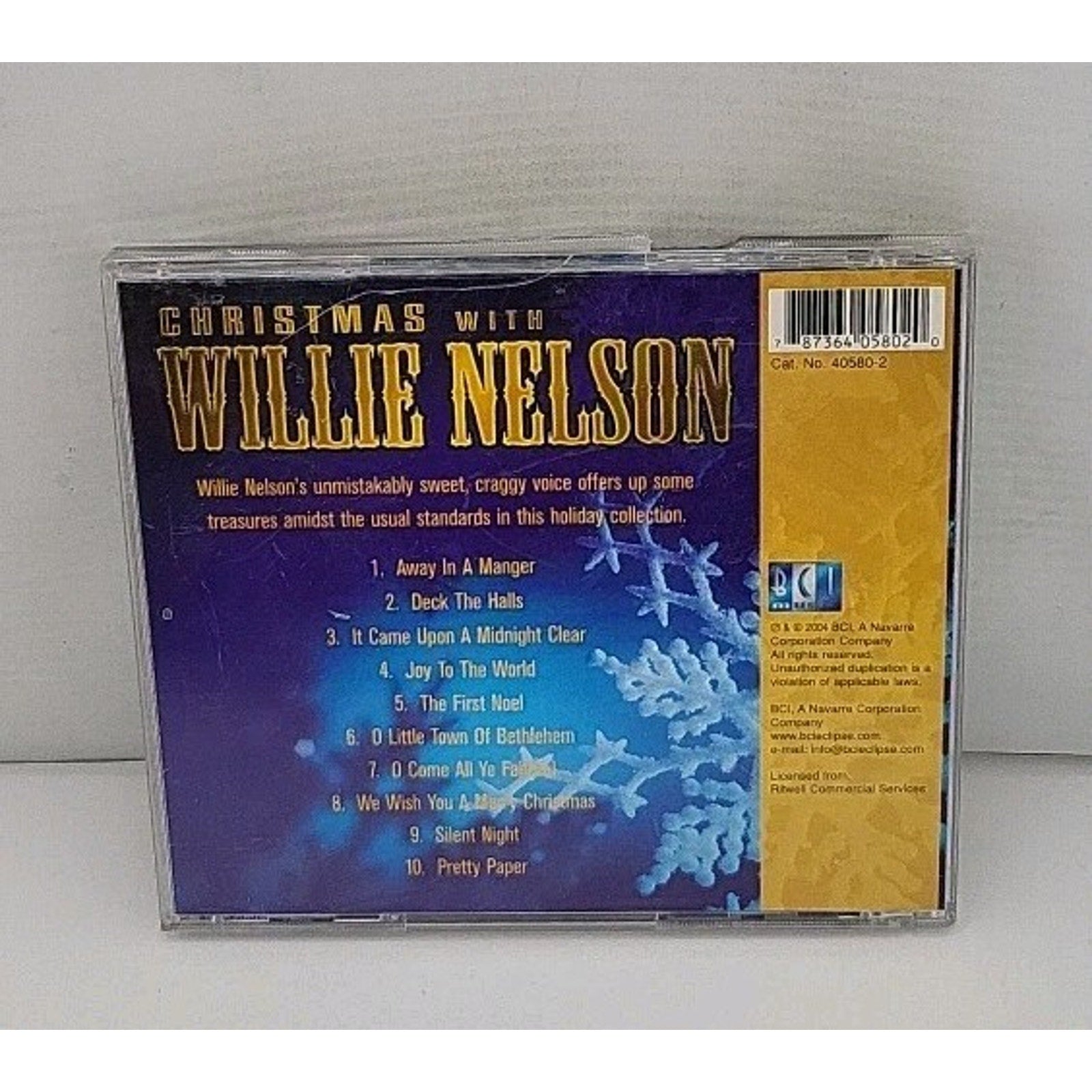 Christmas with Willie Nelson by Willie Nelson (CD, Nov-2004, BCI Music...