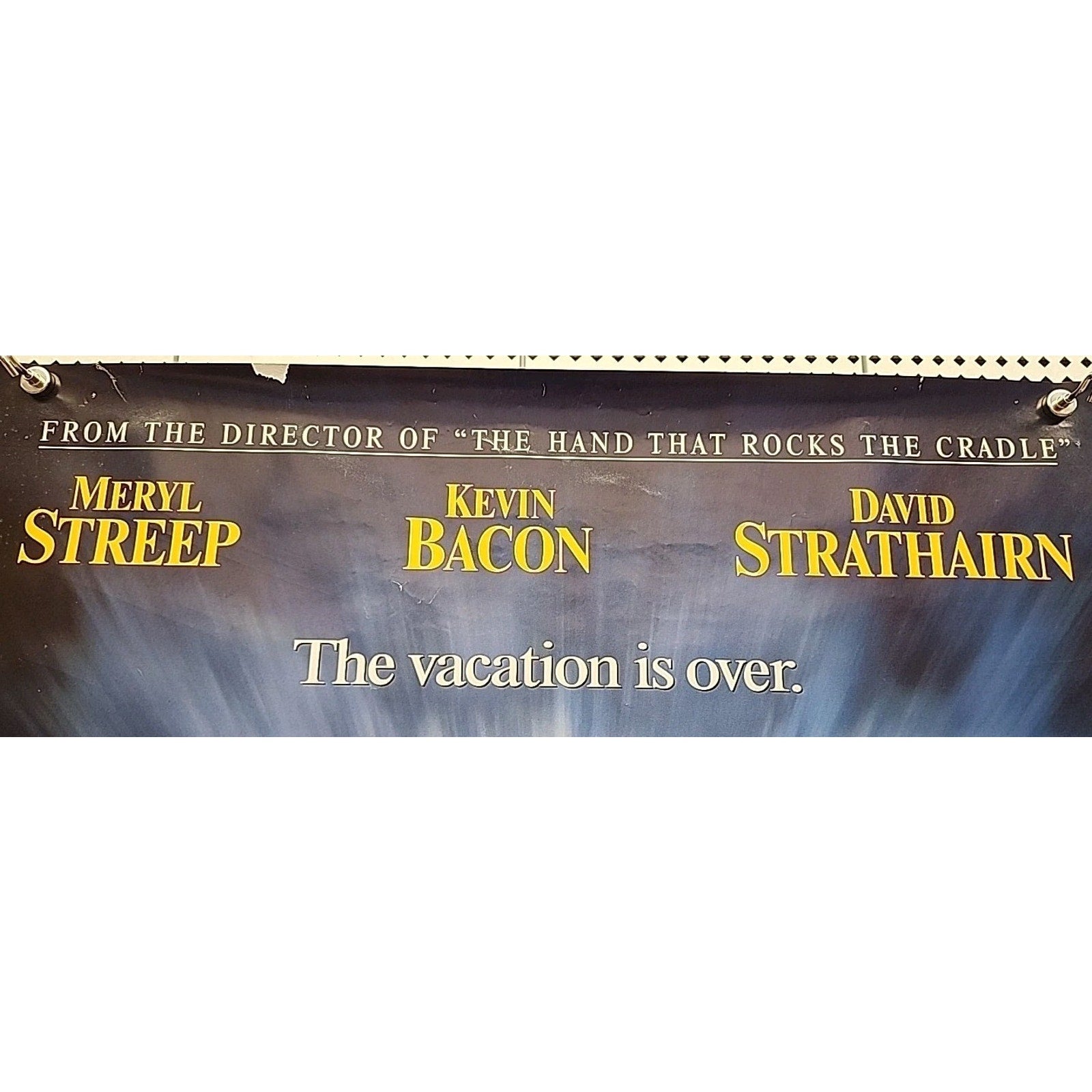 39x26 Original 1994 The River Wild Movie Film Poster Meryl Streep Kevin Bacon