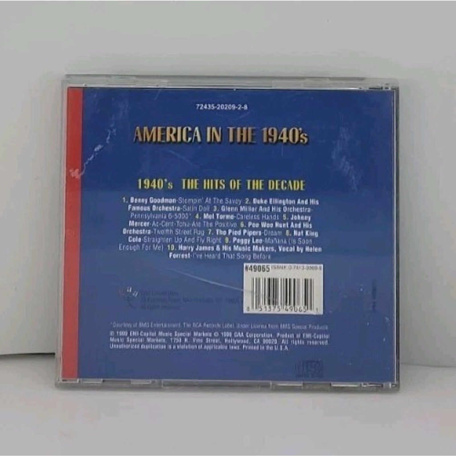 America In The 1940's The American Political Scene (CD)