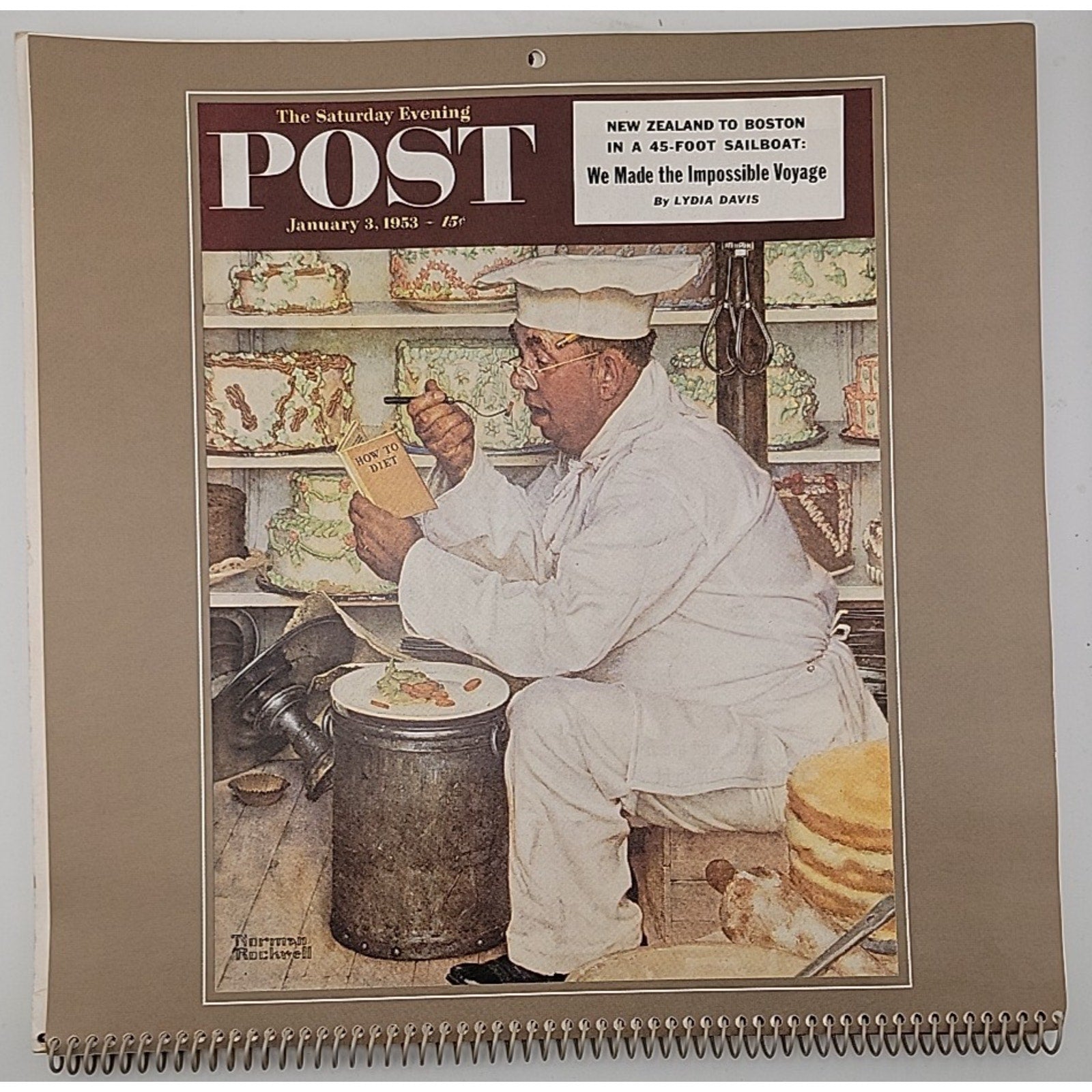 Norman Rockwell 1993 Calendar