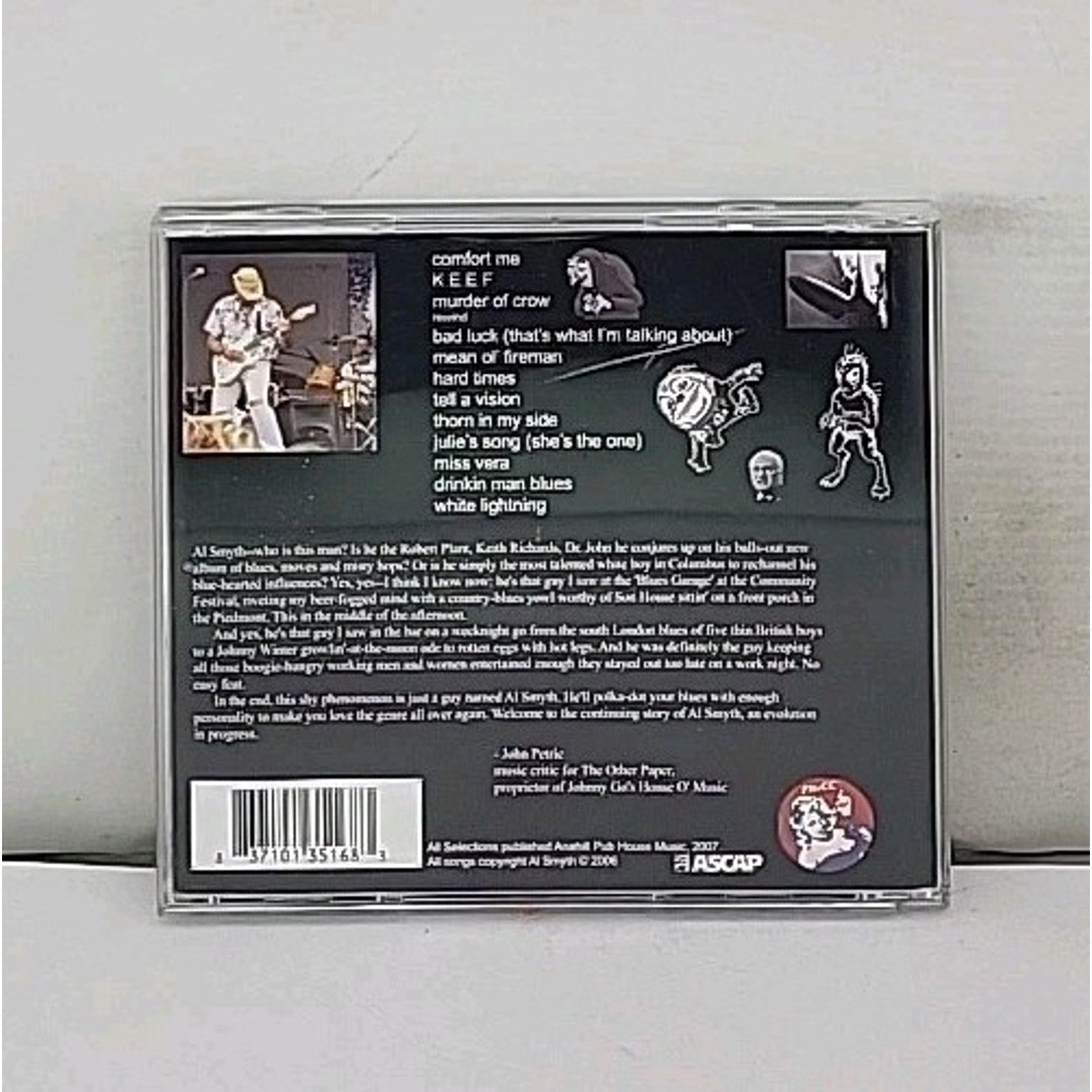 Comfort Me by Al Smyth (CD, 2007)