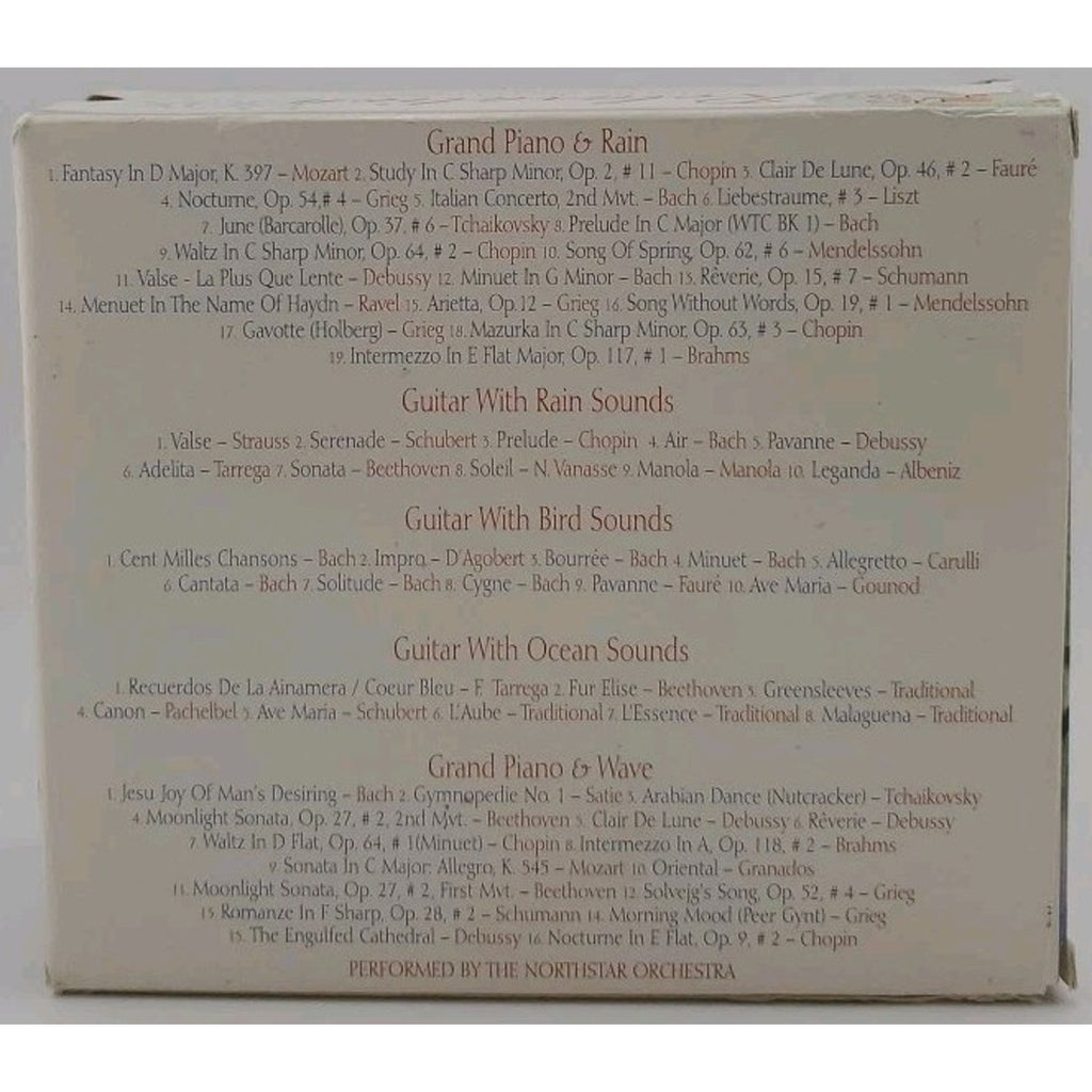 Relaxation Music Box - Classical Music Mixed Sounds of Nature 5x CD