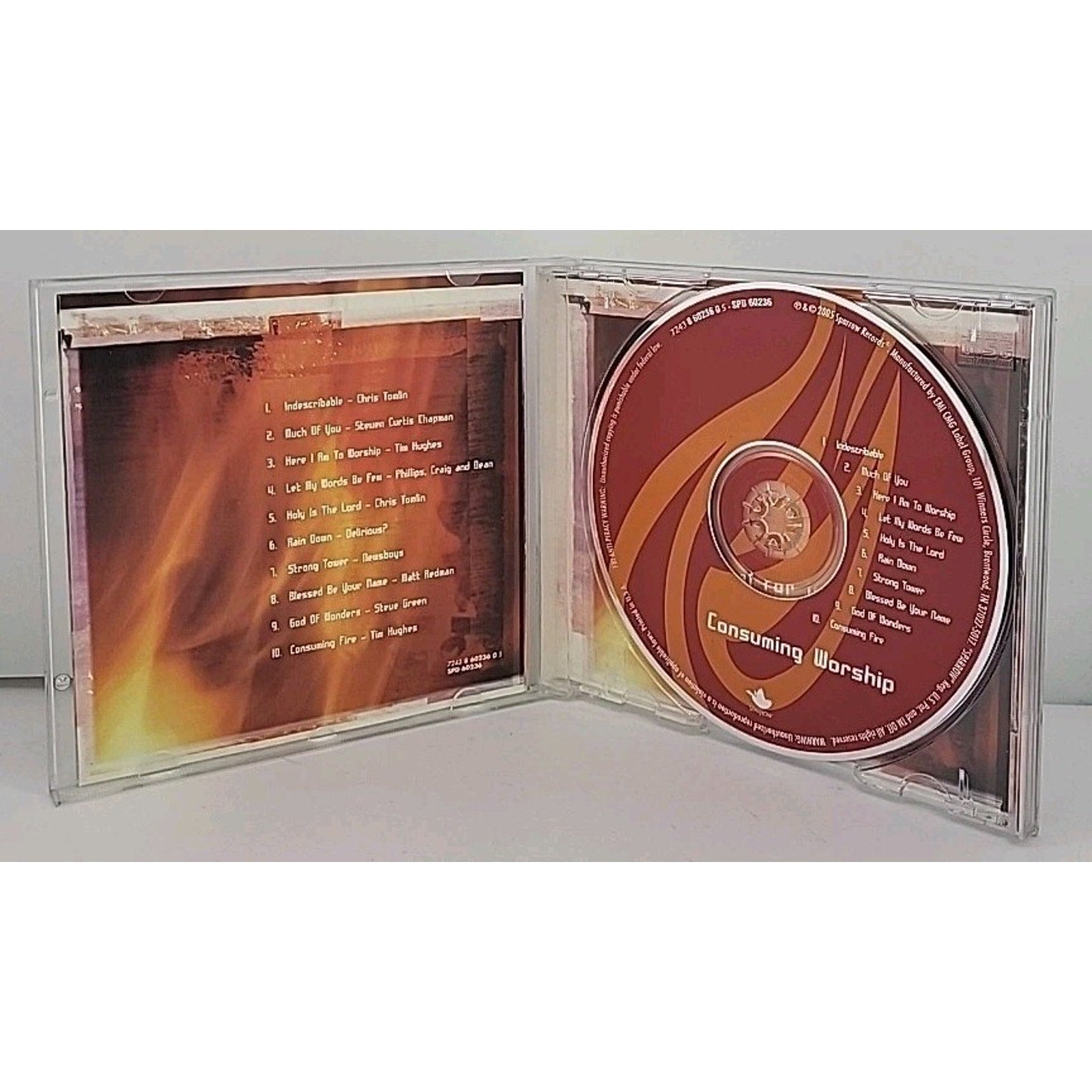 Consuming Worship - Music that Moves the Spirit - Music CD Sparrow Reco