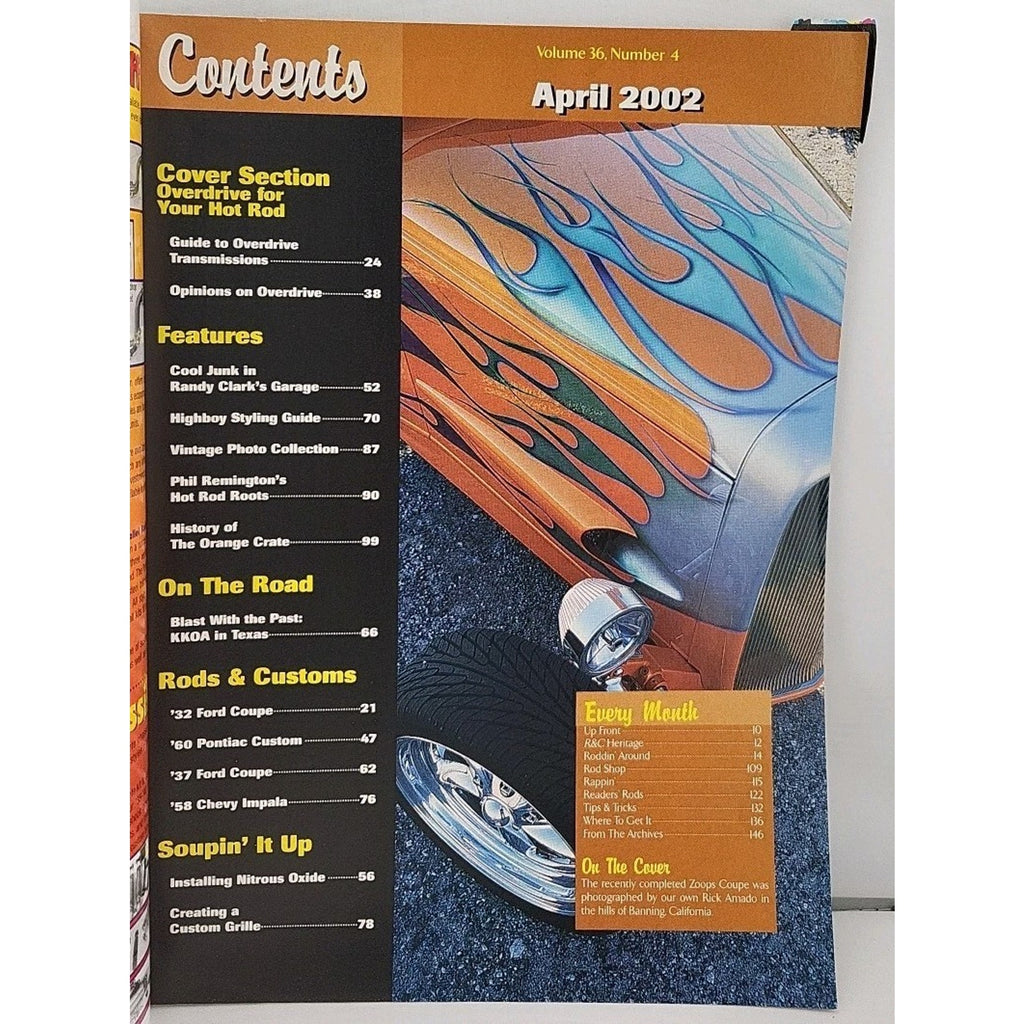 Rod & Custom Magazine - April 2002 - Volume 36 Number 4