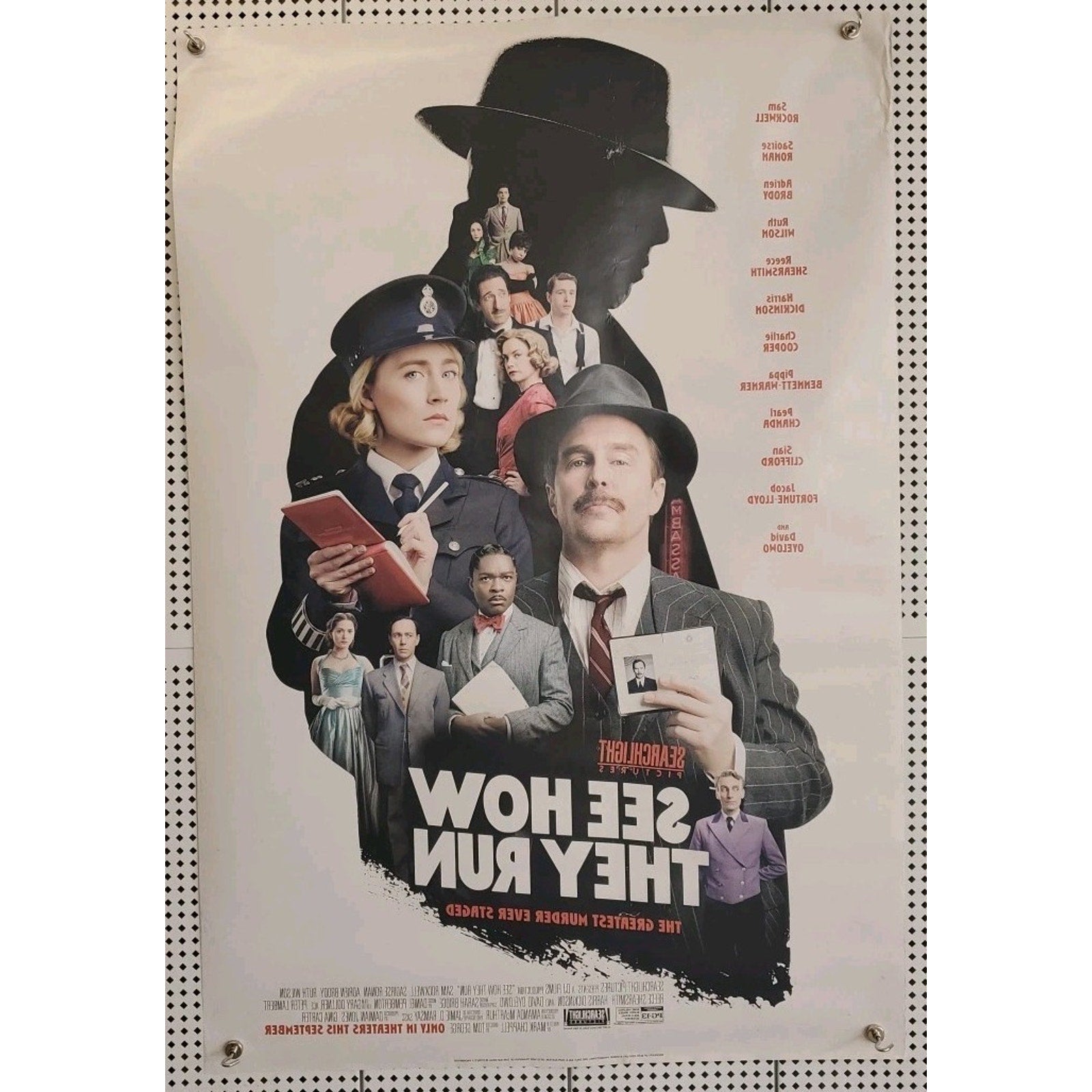 See How They Run Movie Poster 27" x 40"