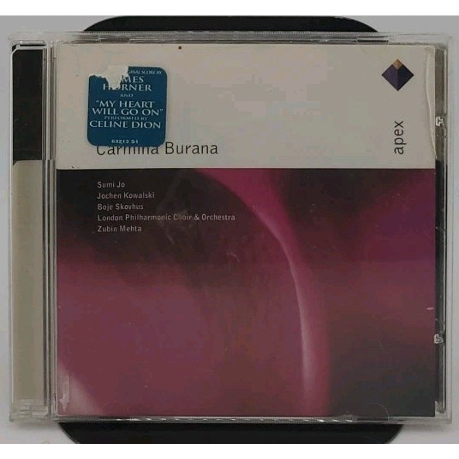 Carmina Burana-Apex by Orff / Jo, Sumi / Skovhus / Kowalski / Lpoc / Mehta (CD)