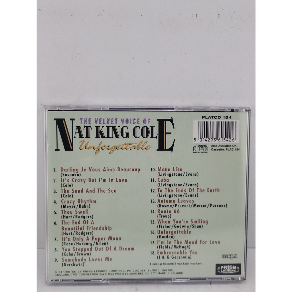 Nat 'king' Cole - His All-Time Favourites 3 CD Set