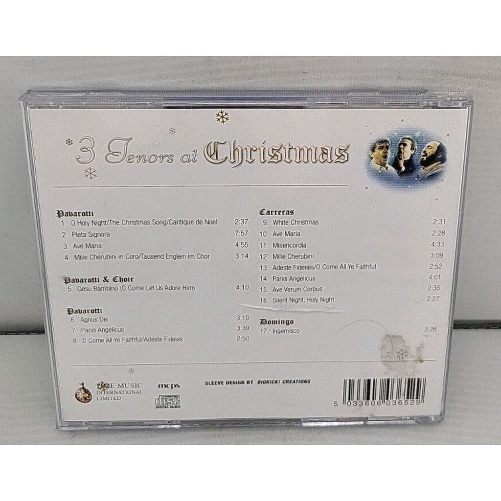 Three Tenors at Christmas by The Three Tenors (CD, 2005, Time Music...