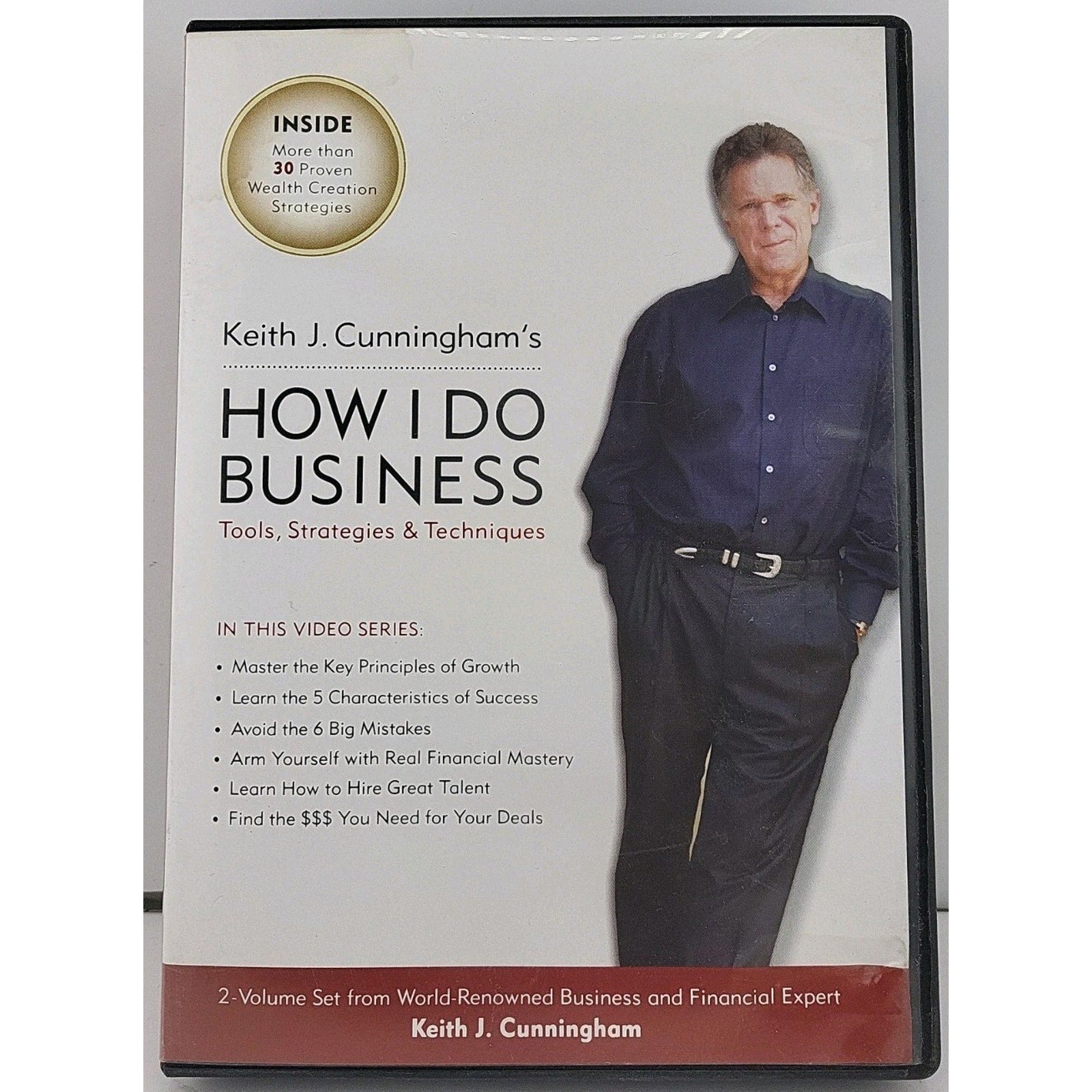 How I Do Business: Tools, Strategies, & Techniques By Keith J. DVD *NOT COMPLETE