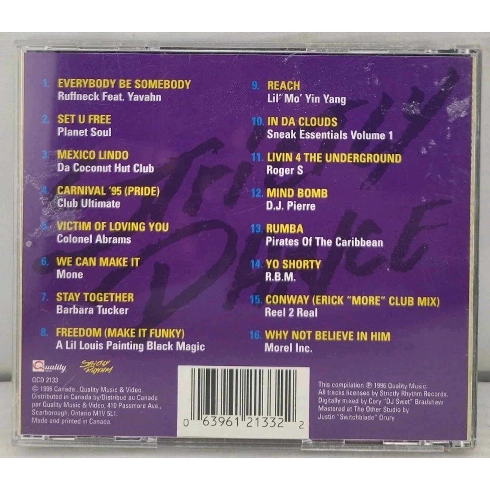 Strictly Dance - Audio CD By Various Artists