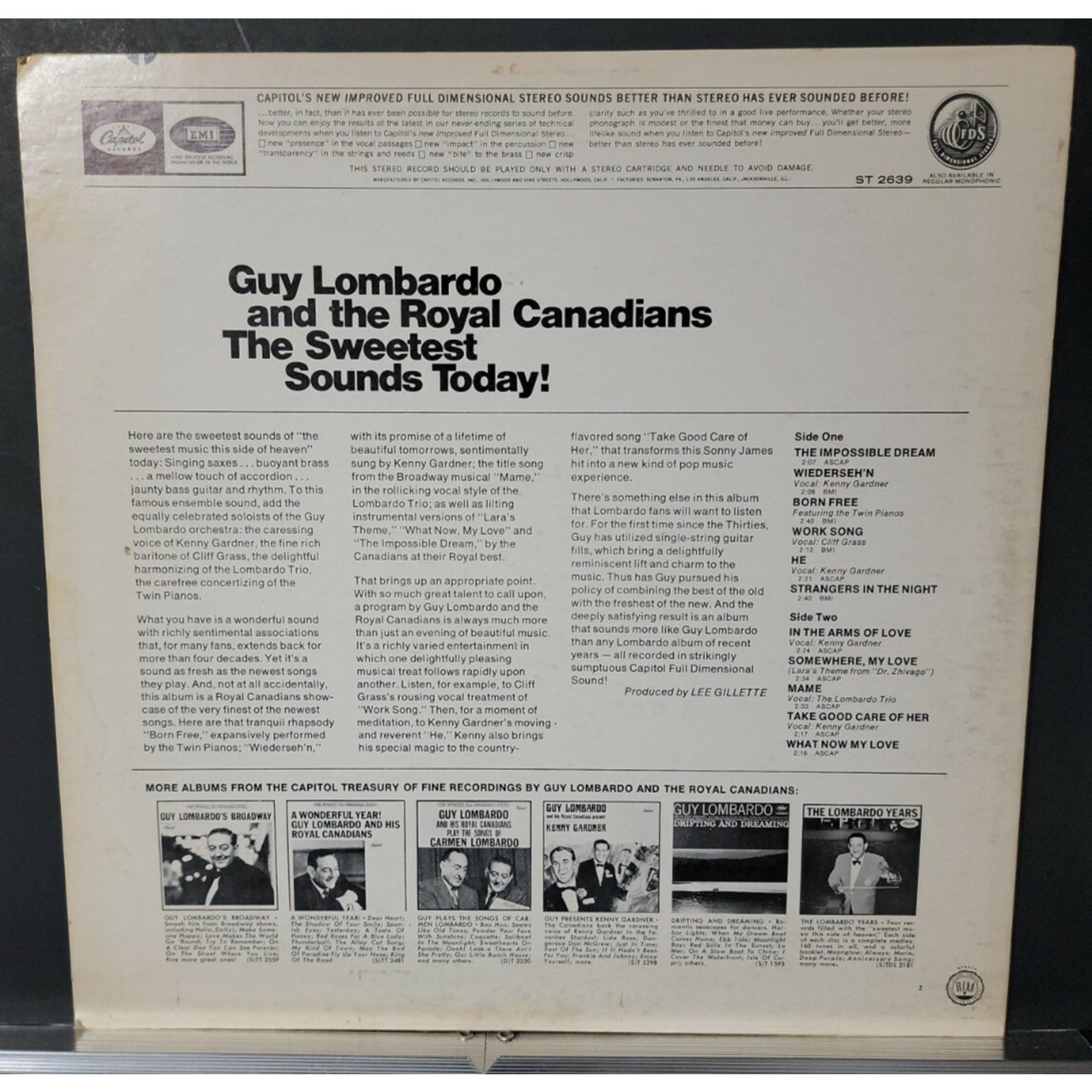Guy Lombardo And The Royal Canadians* ‎– The Sweetest Sounds Today! (Vinyl)