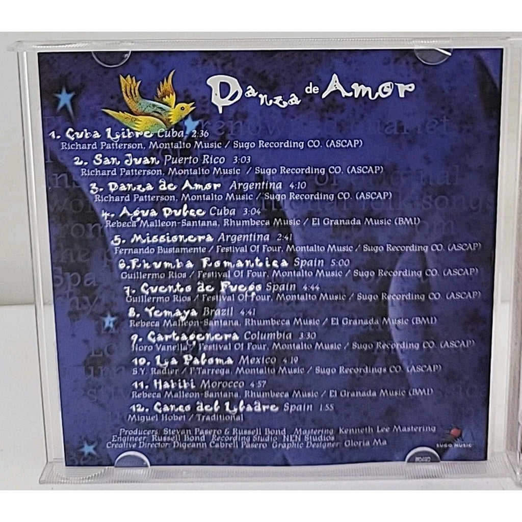 Danza de Amor - Audio CD By Stevan Pasero