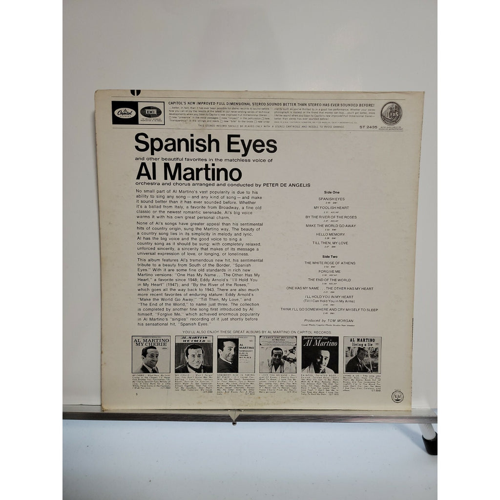 Al Martin Spanish Eyes (Vinyl)