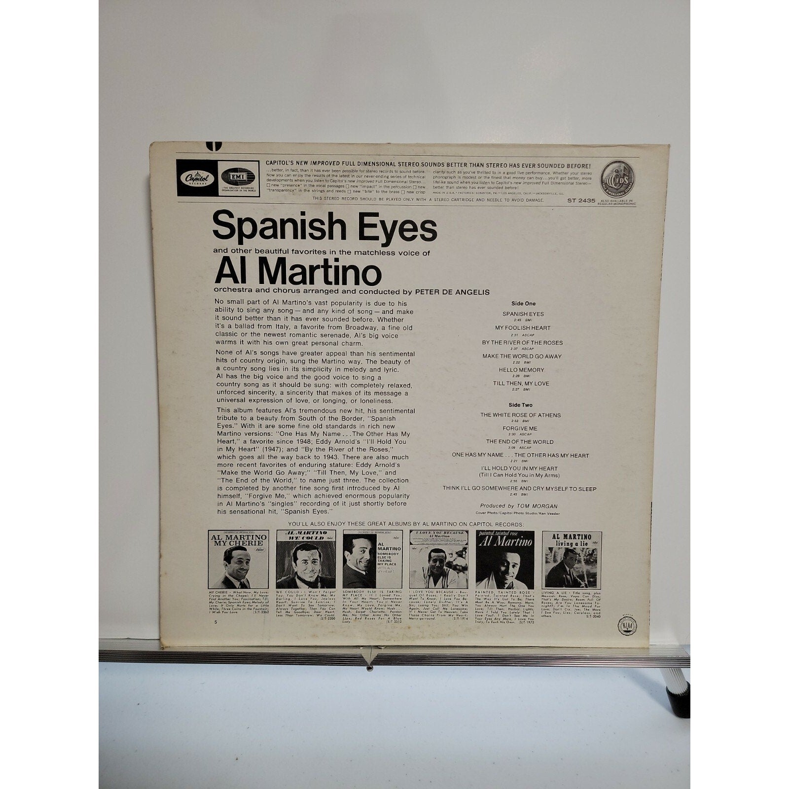Al Martin Spanish Eyes (Vinyl)