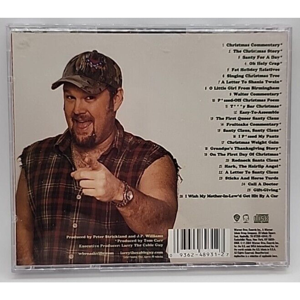 A Very Larry Xmas by Larry the Cable Guy (CD, 2004)