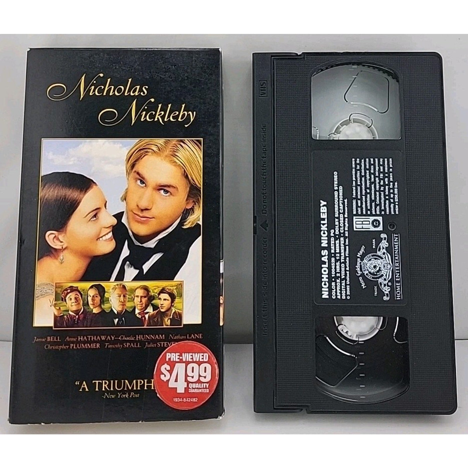 Nicholas Nickleby (VHS, 2003)