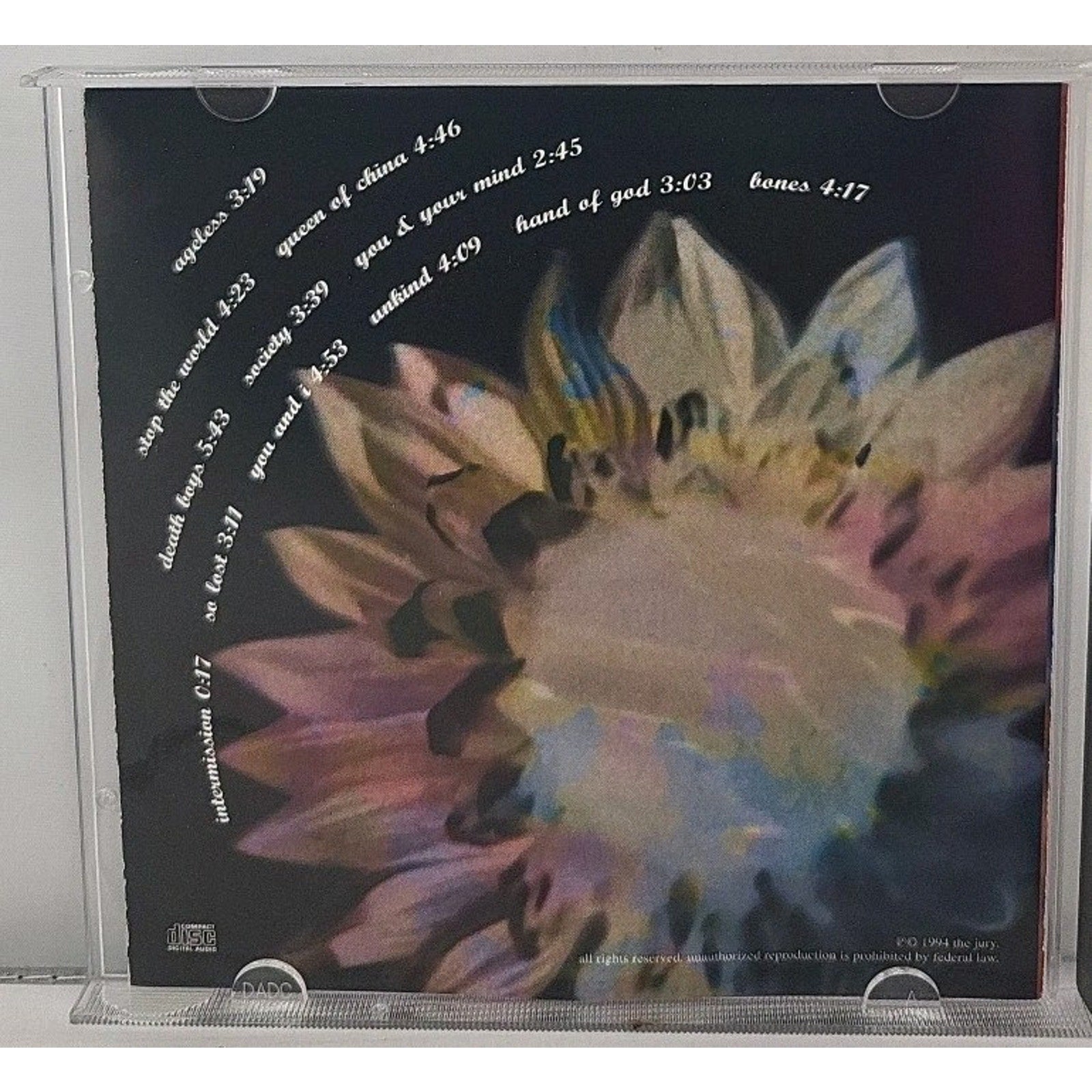 Sentimental Soil CD By The Jury