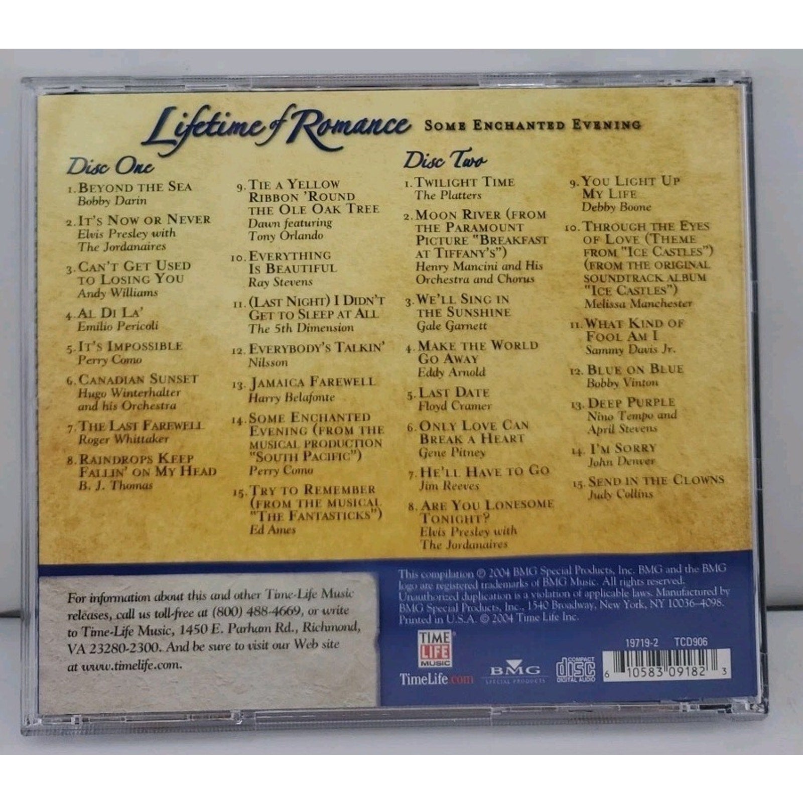 Lifetime Of Romance - Some Enchanted Evening By Various Artists (CD)