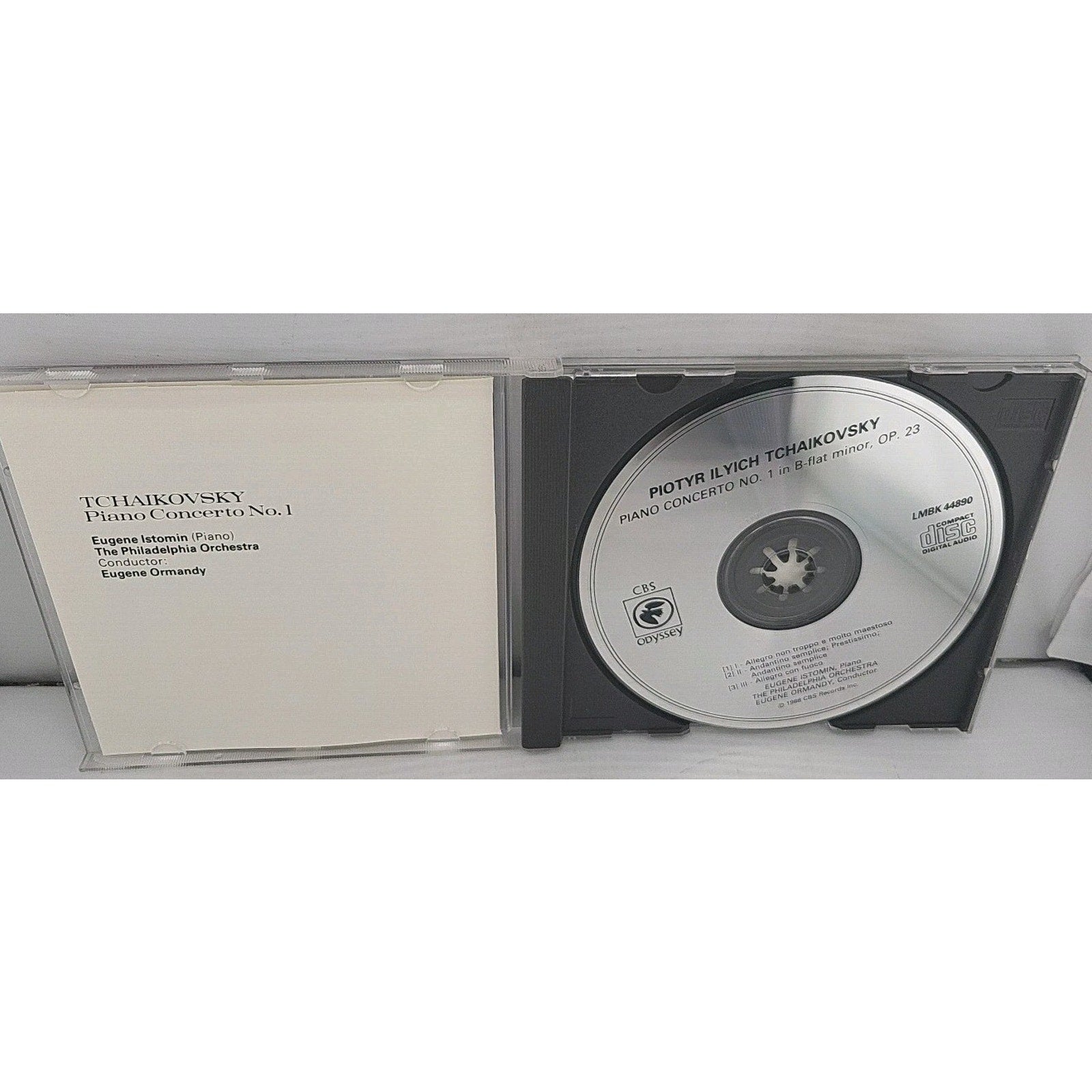 Tchaikovsky - Piano Concerto 1 - Istomin CD