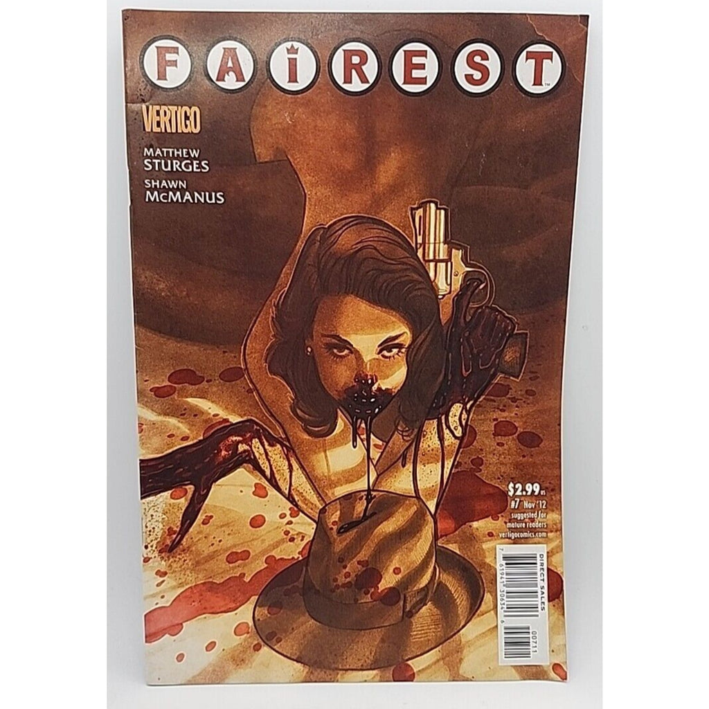 Fairest #7 DC Vertigo Comics 2012 Adam Hughes Cover Art