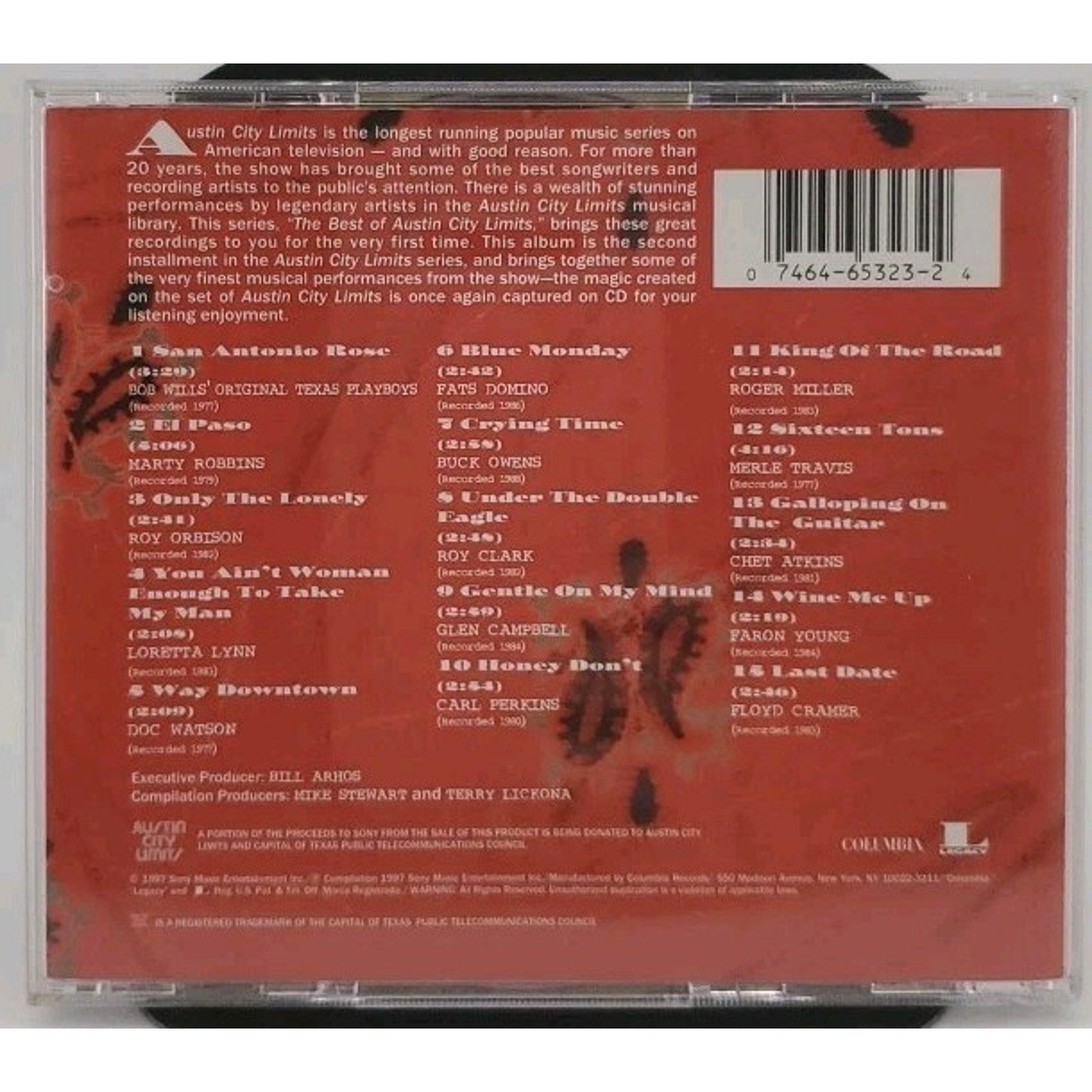 Best of Austin City Limits by Legends of Country Music: Best of Austin City (CD)