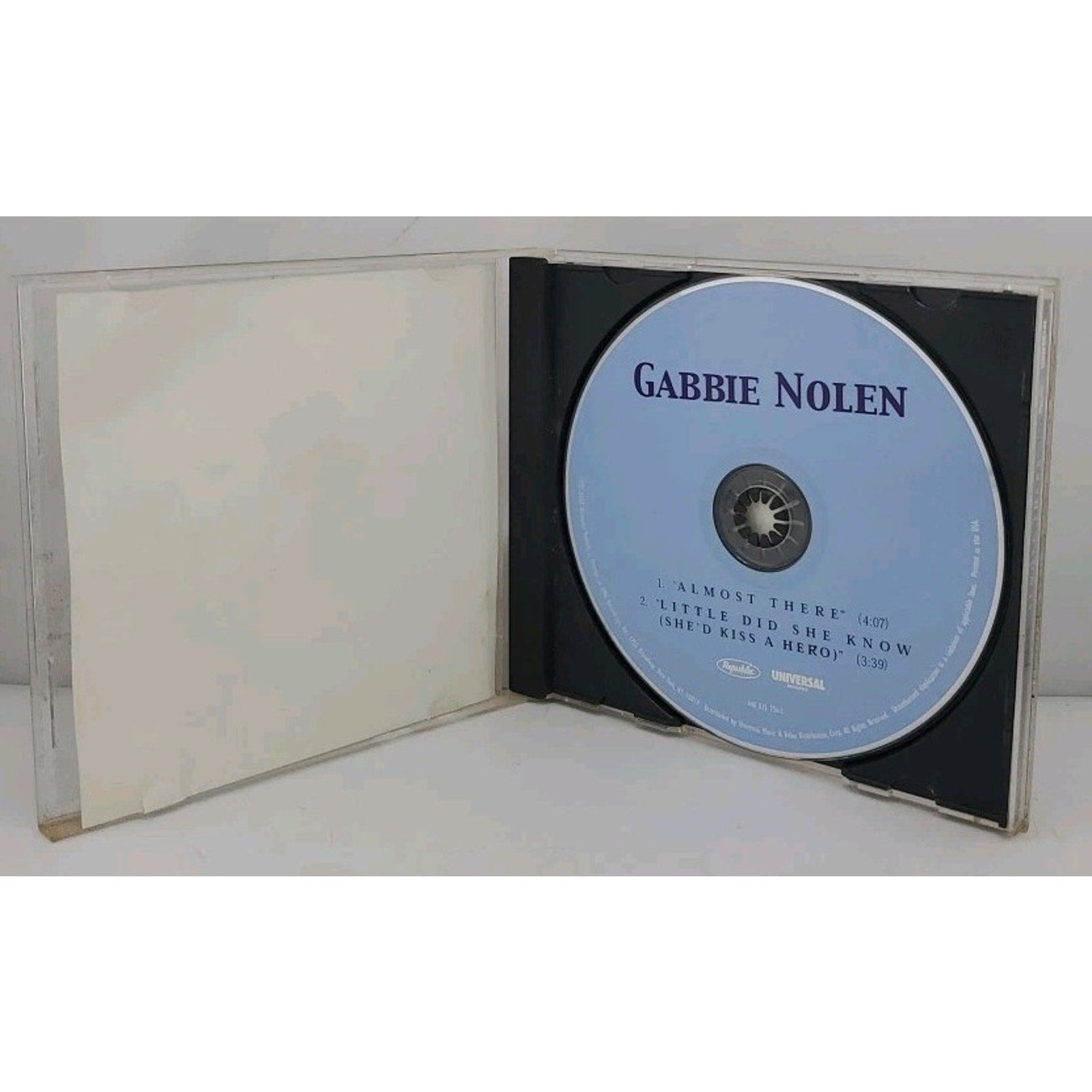 Almost there by Nolen, Gabbie (CD Single, 2002)
