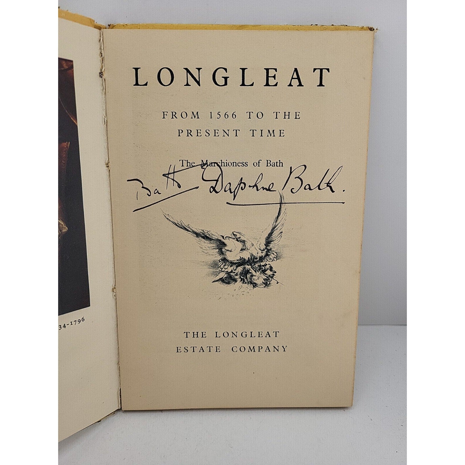 Longleat: From 1566 to the Present Time (Daphne Bath - 1957) *Signed*