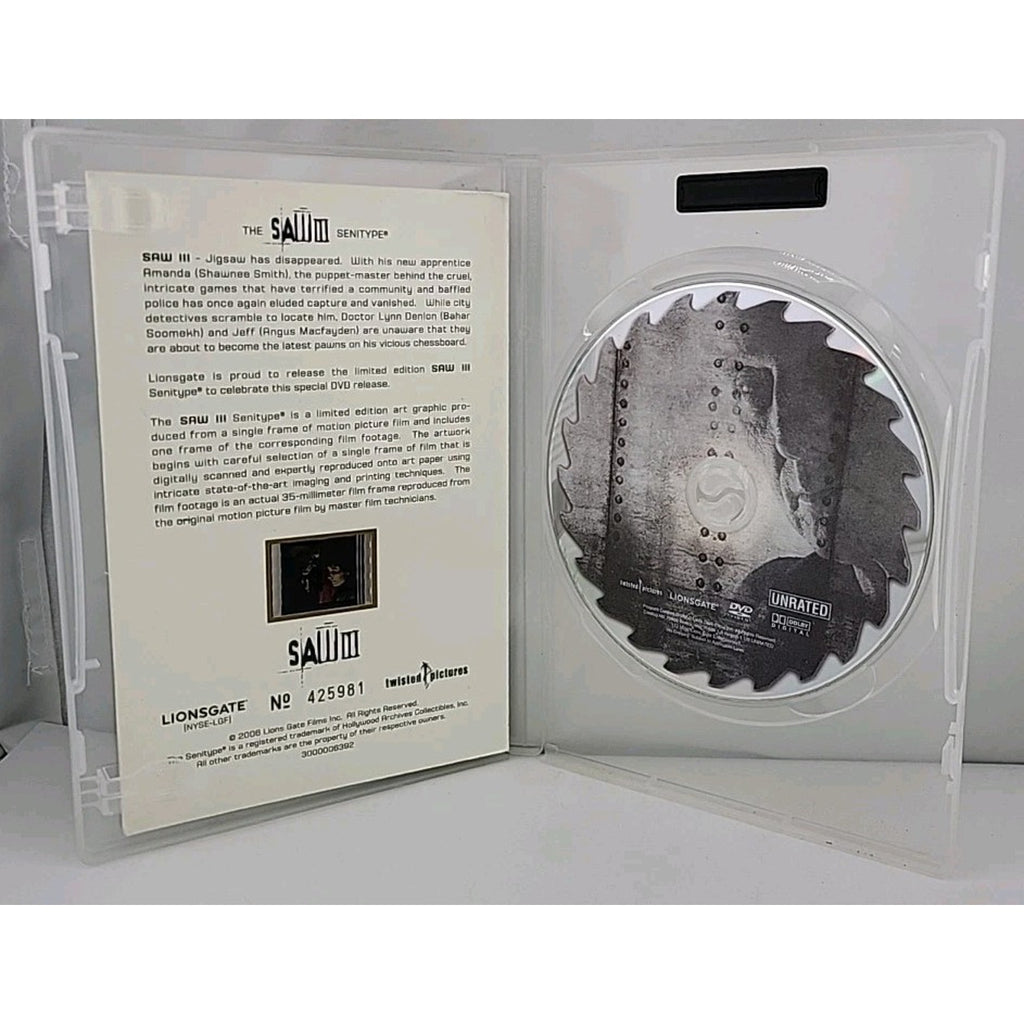 Saw 3 (DVD, 2006)