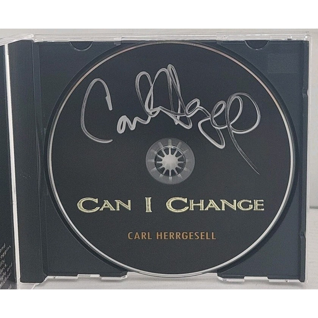 Can I Change by Carl Herrgesell (CD, 2006) *Signed*