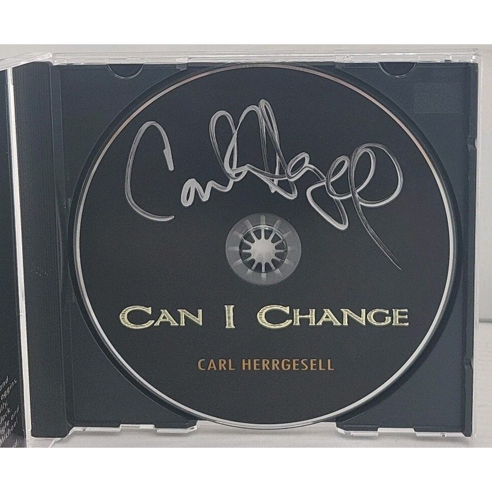 Can I Change by Carl Herrgesell (CD, 2006) *Signed*