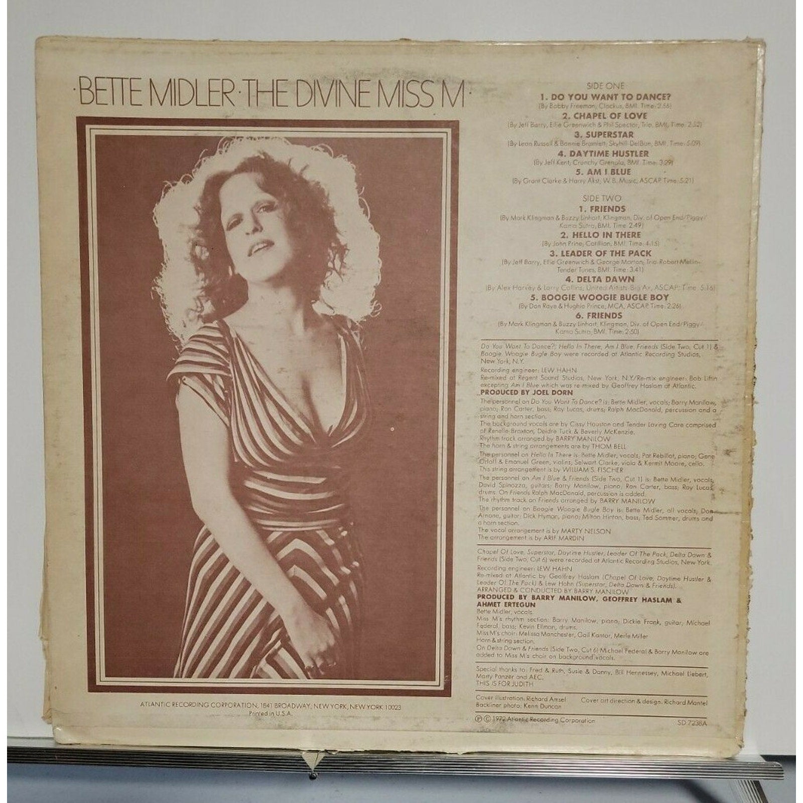 Bette Midler – The Divine Miss M (Vinyl)