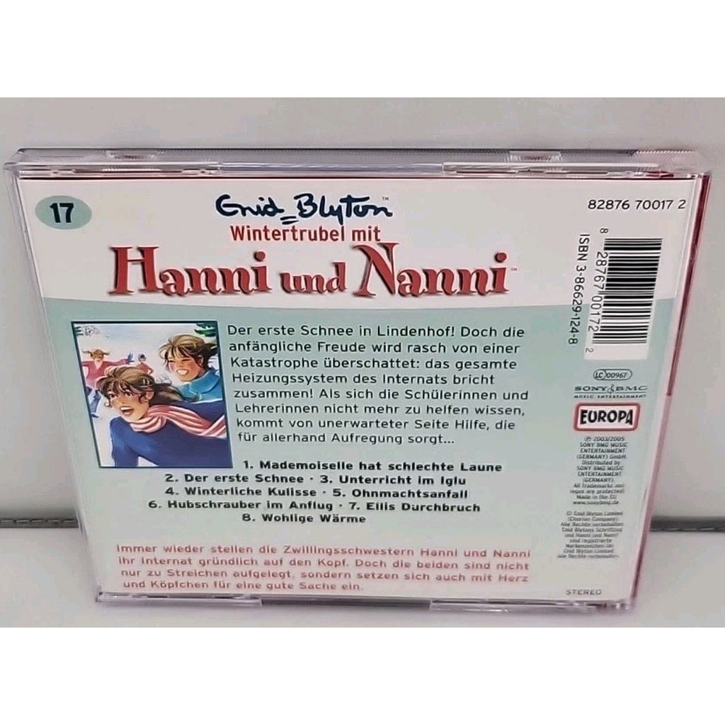 Hanni und Nanni 17/Hanni und Nanni-Wintertru (CD)