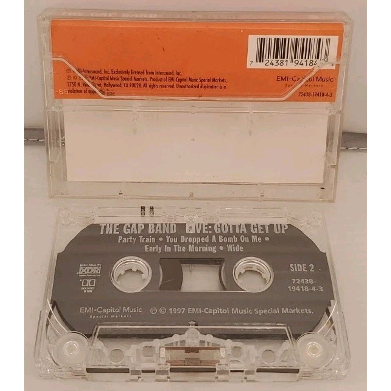 Gotta Get Up by The Gap Band (Cassette, Apr-1998, CEMA Special Markets)