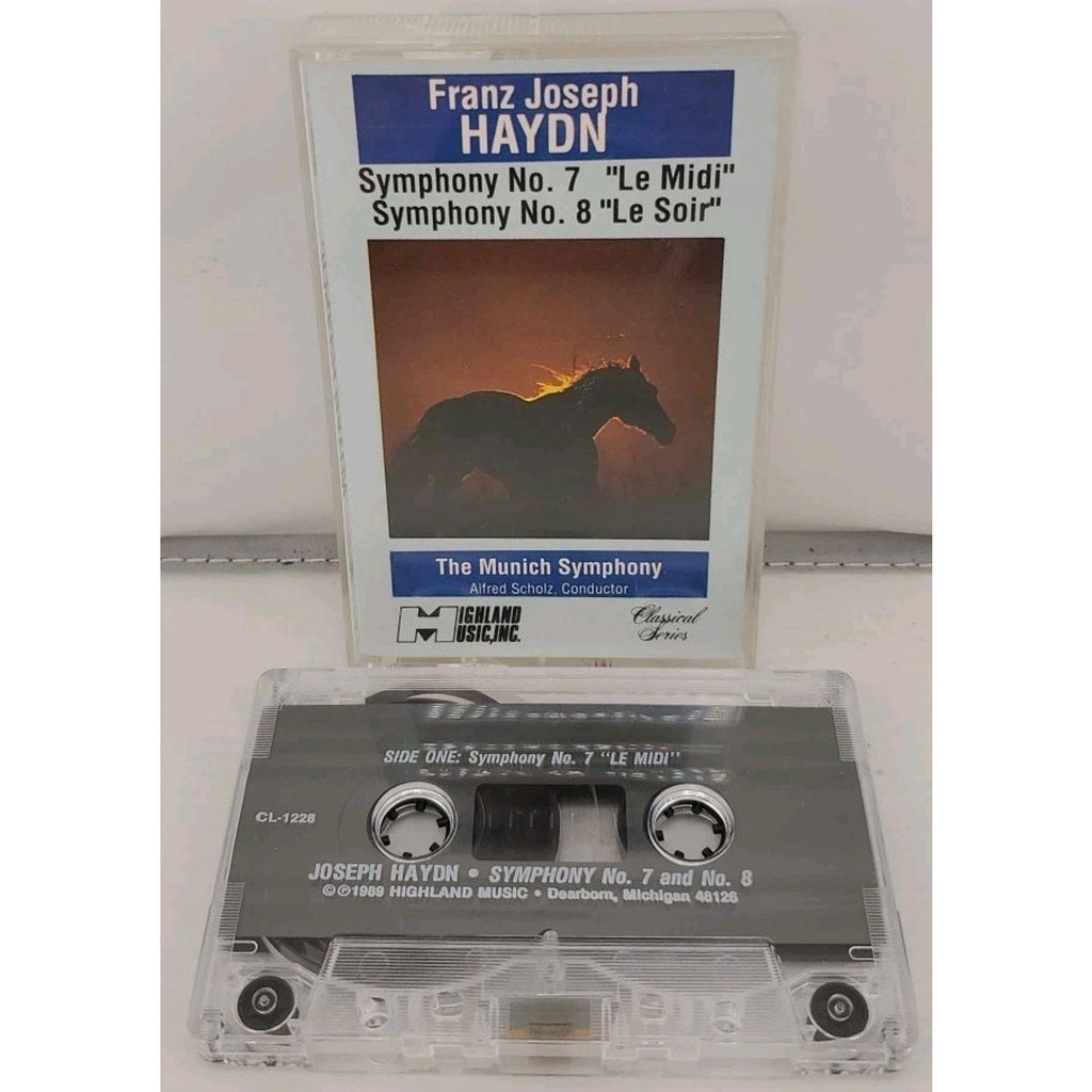 Franz Joseph Haydn Symphony No. 7 And No. 8 (Cassette)