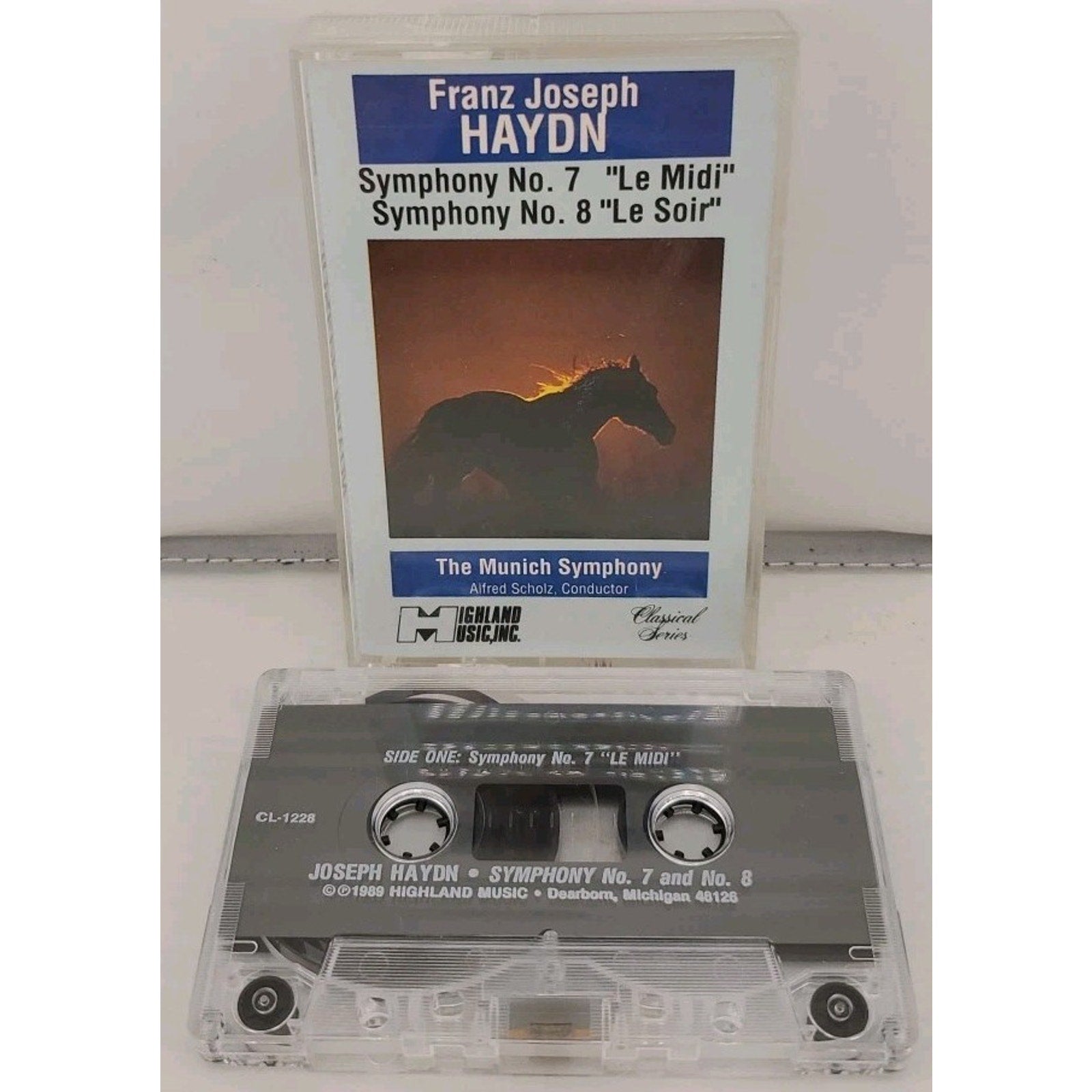 Franz Joseph Haydn Symphony No. 7 And No. 8 (Cassette)