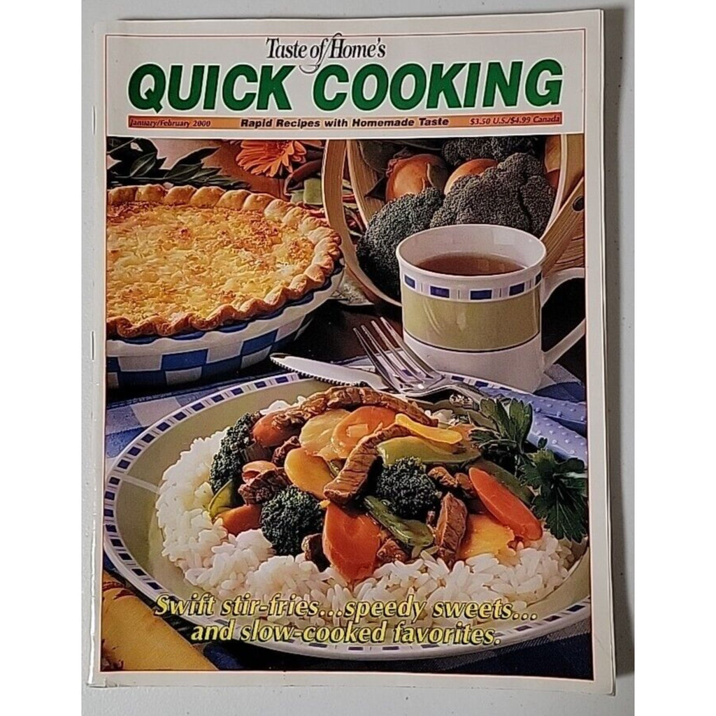 Taste of Home's Quick Cooking Magazine - Jan/Feb 2000