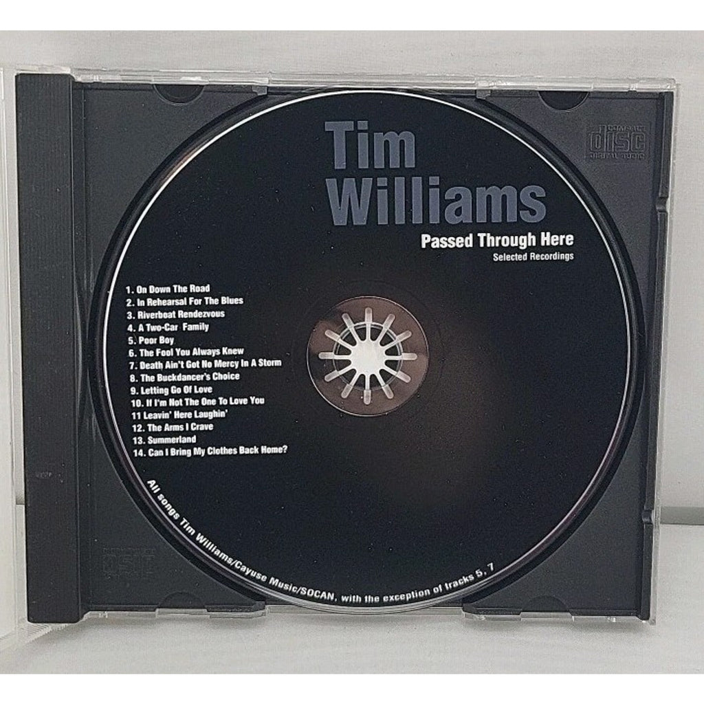 Tim Williams Passed Through Here (CD)