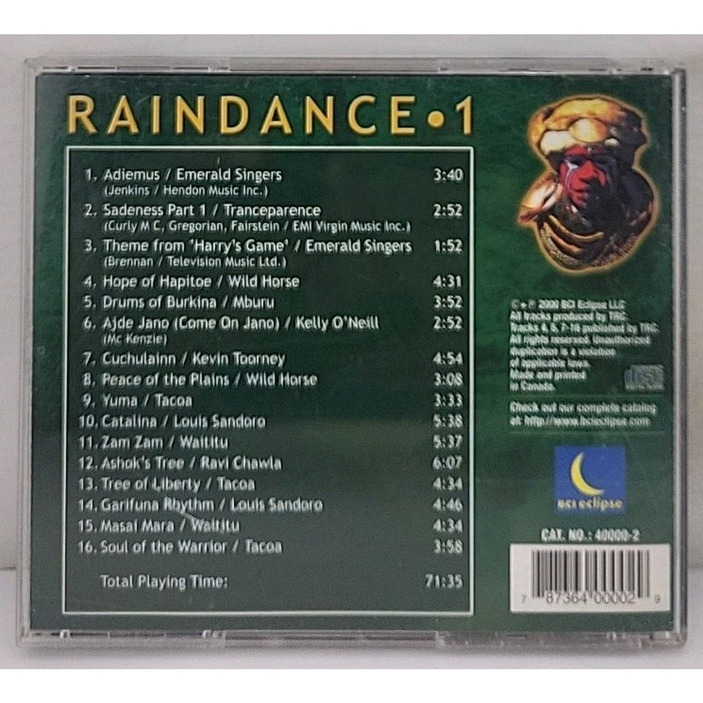 Vol. 1 Raindance by Raindance (CD, 2001)