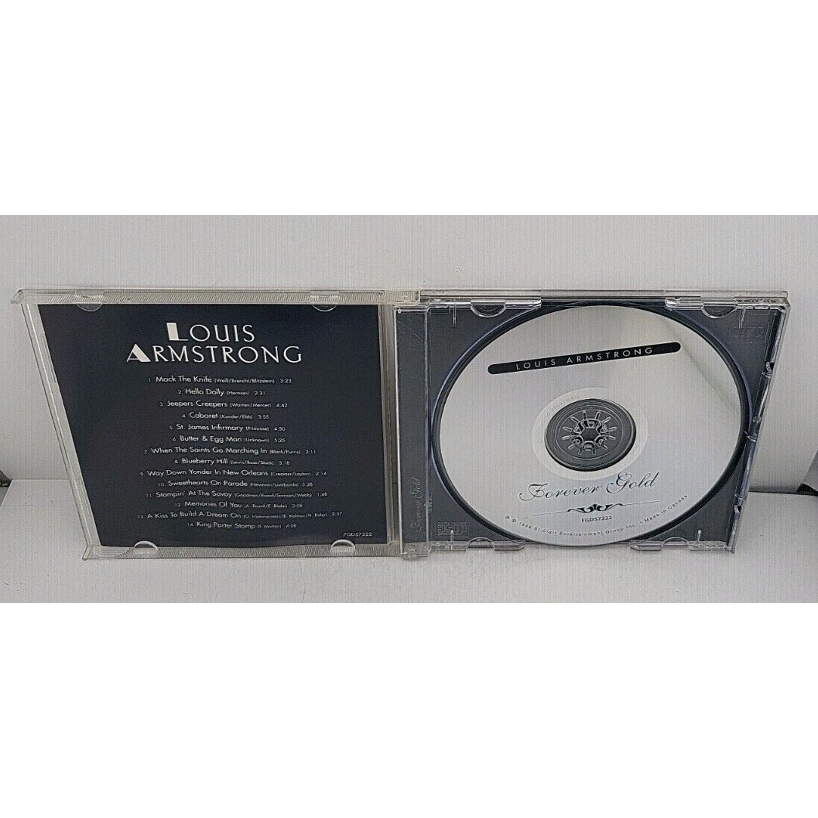 Forever Gold by Louis Armstrong (CD, 1999)