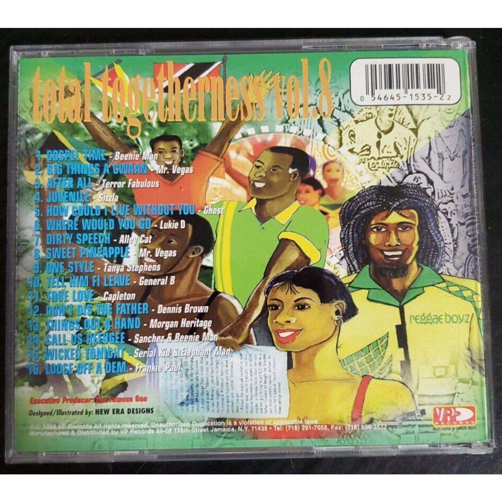 Total Togetherness, Vol. 8 by Various Artists (CD, May-2005, VP Records)
