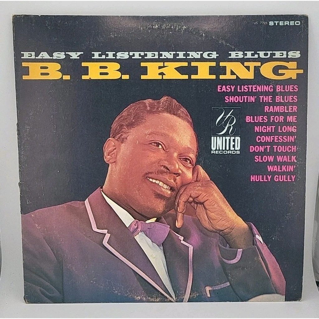 B.B. King Easy Listening Blues Vinyl LP United ‎US 7705