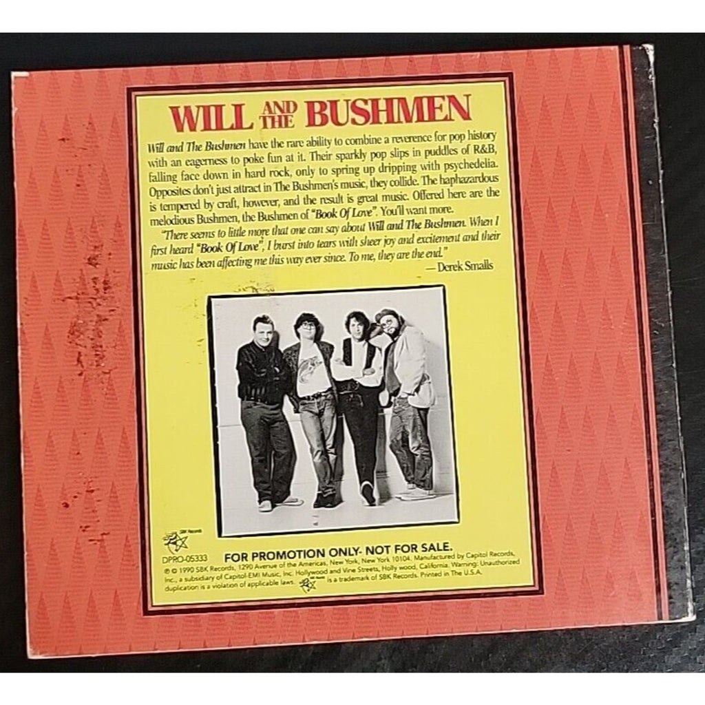 Will And The Bushmen Book Of Love CD